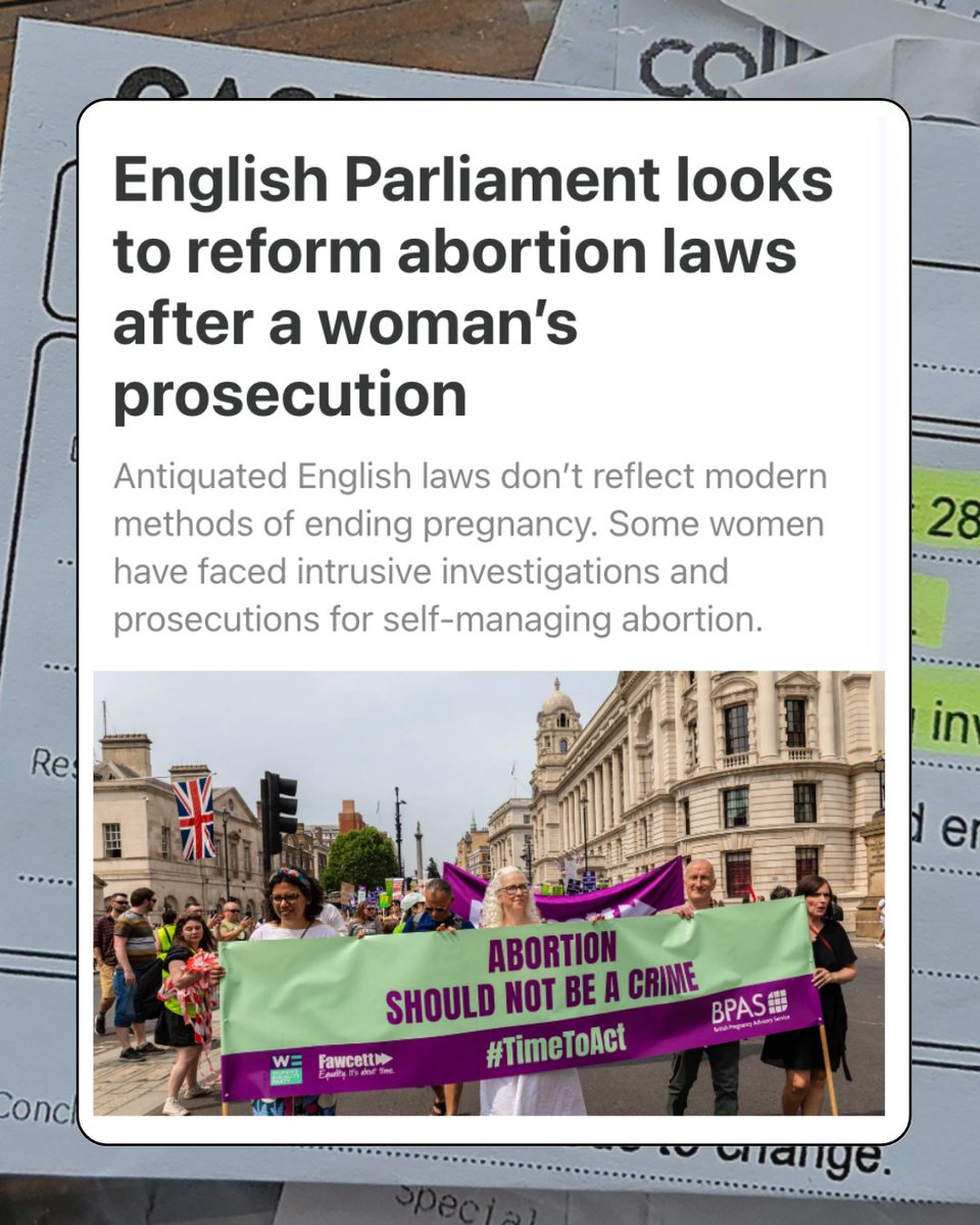 BPAS1968's tweet image. We’ve written to MPs with @MSIchoices, @NUPASclinics &amp;amp; BSCAP urging support for NC1 to the Crime &amp;amp; Policing Bill.

⚖️ End criminalisation now
📜 Reform abortion law for the future
👩‍⚕️ Deliver a new Abortion Act

Abortion is healthcare – not a crime. Ask your MP to support NC1.