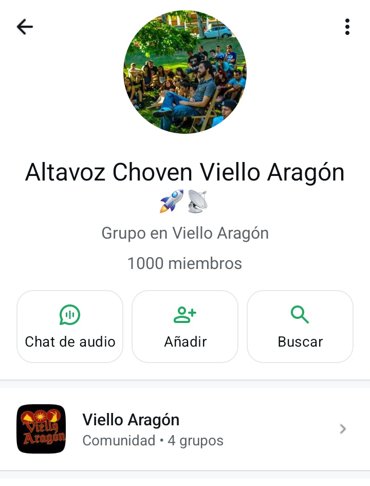 1.000 personas ya en a principal canal de difusión d'os movimientos socials d'a comarca nuestra.

Este modelo habría d'exportar-se a atras comarcas d'o país.

Continamos 🙂🏞️

#VielloAragón