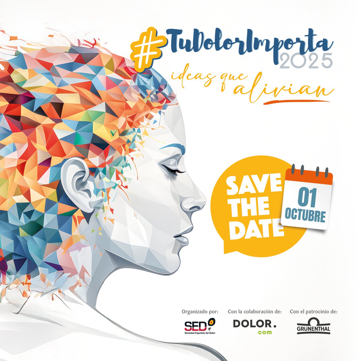 #Concurso 🚀¿Tu asociación está desarrollando una iniciativa que mejora la vida de personas con dolor crónico?
¡Queremos conocerla! En el marco del evento anual #TuDolorImporta2025 la Sociedad Española del Dolor organiza el Concurso "Ideas que Alivian".
👉Buscamos reconocer y