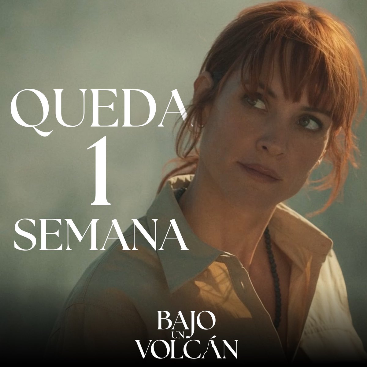 #BajoUnVolcán llega en solo una semana a cines. ¡No os podéis perder este romance a punto de entrar en erupción!