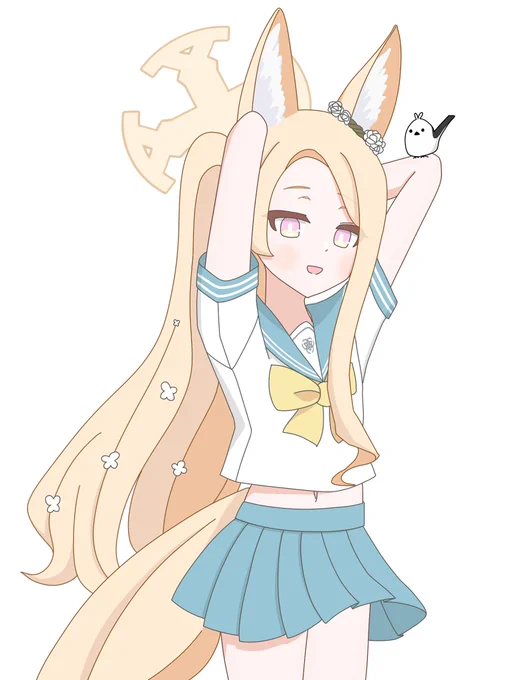トリニティ制服セイア(妄想) #ブルアカ