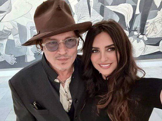Johnny Depp and Penélope Cruz throughout the years