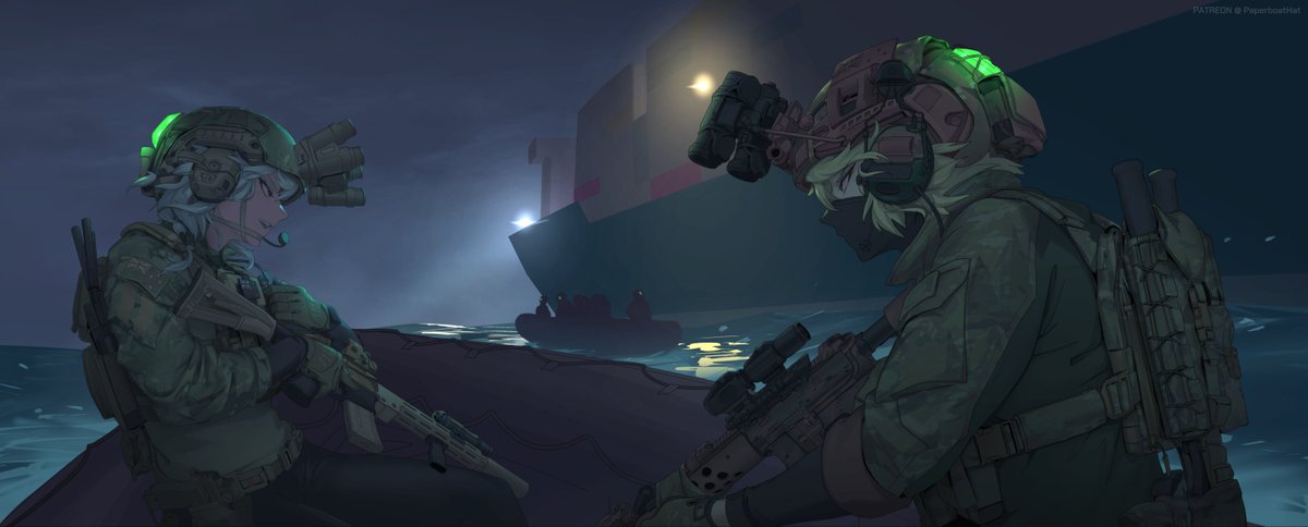 Claudie &amp; Sonya VBSS. Commission work