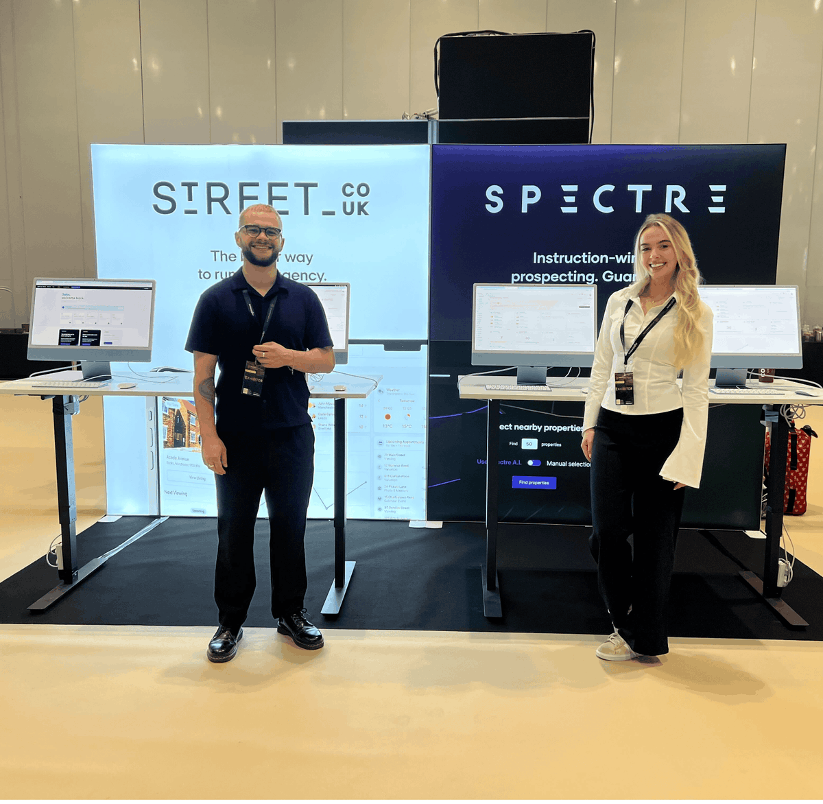 We’re all set up at Propertymark One — come and find us at Stand 37! 👋

If you’re attending today and want to see how Street is helping agents streamline their day-to-day and deliver a better experience for clients, drop by for a live demo or quick chat with the team.