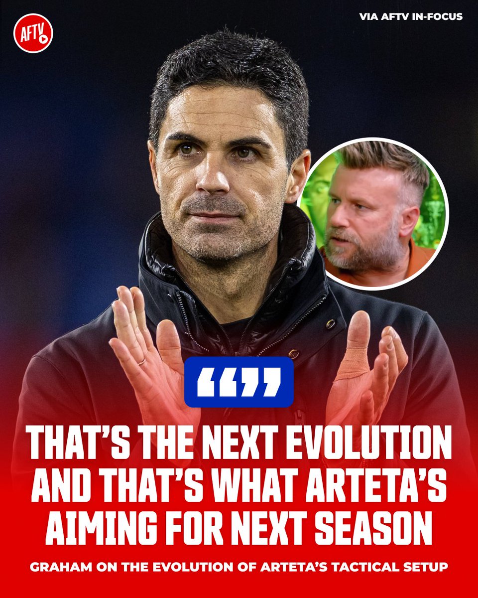 AFTVMedia's tweet image. Do you think a change in tactics is what Arsenal need? 🤔

#InFocus