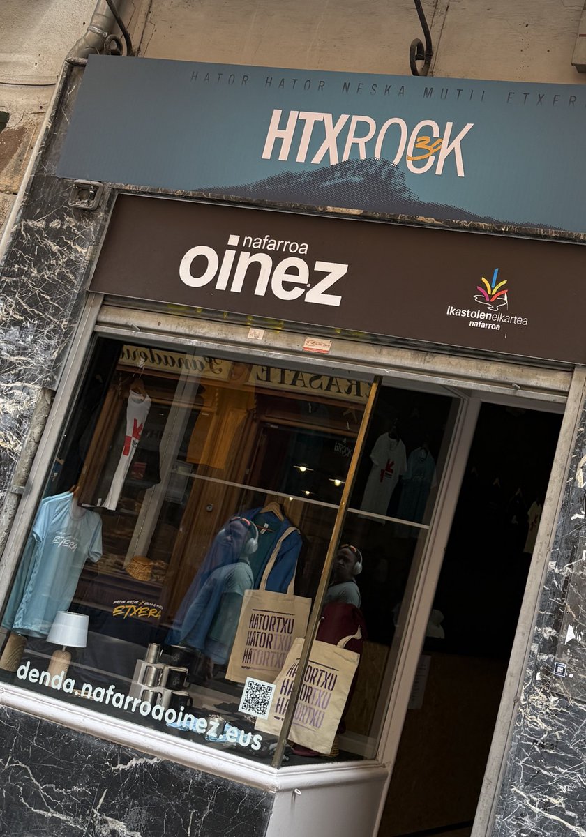 HTX denda zabalik!

Ekaina osoan zehar, pasa zaitez San Anton kaletik elegante janztera 😎 

Ostegun eta ostiralak
18:00-20:00

Larunbatak
10:30-13:30

#JantziHatortxu