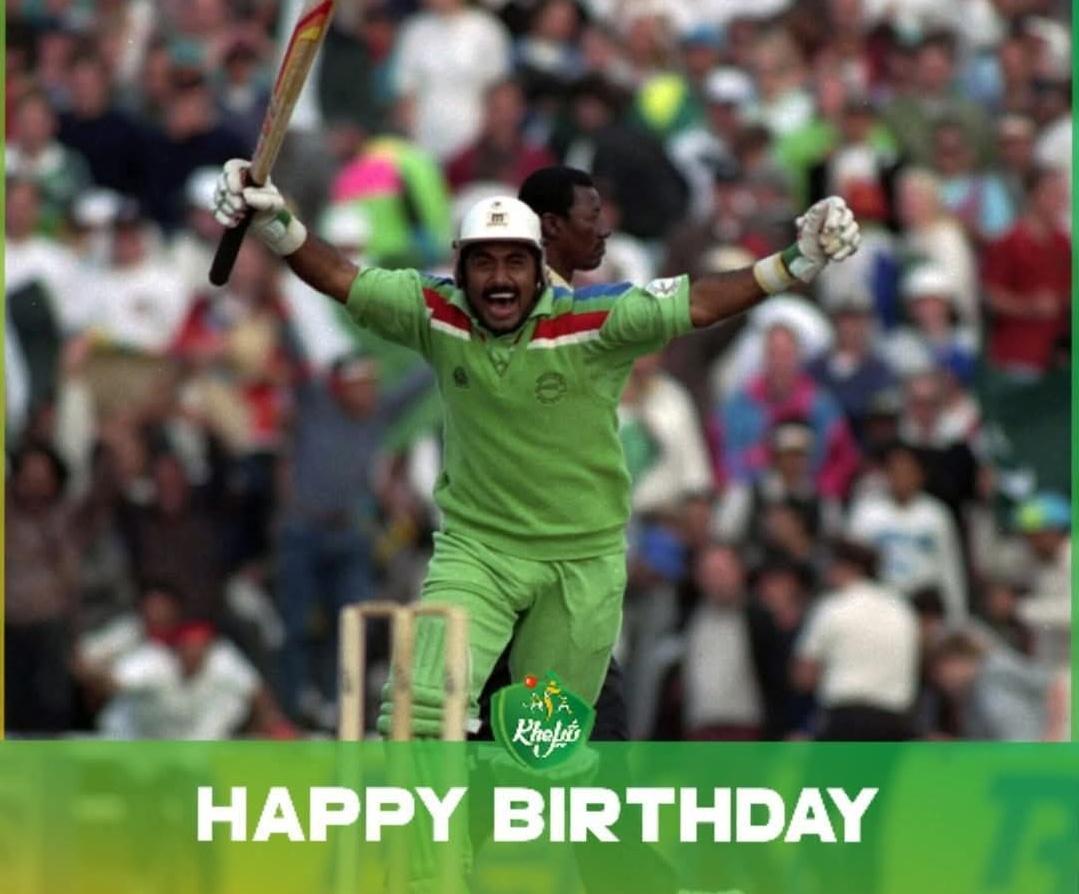 Stay blessed <a href="/Javed__Miandad/">Javed Miandad</a>, The Living Legend, an extra ordinary entertainer, making the game of Cricket..." a pleasure to watch"
