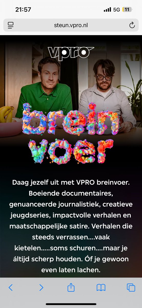 AlexanderNL's tweet image. De VPRO heeft nu deze campagne op Instagram lopen 😂