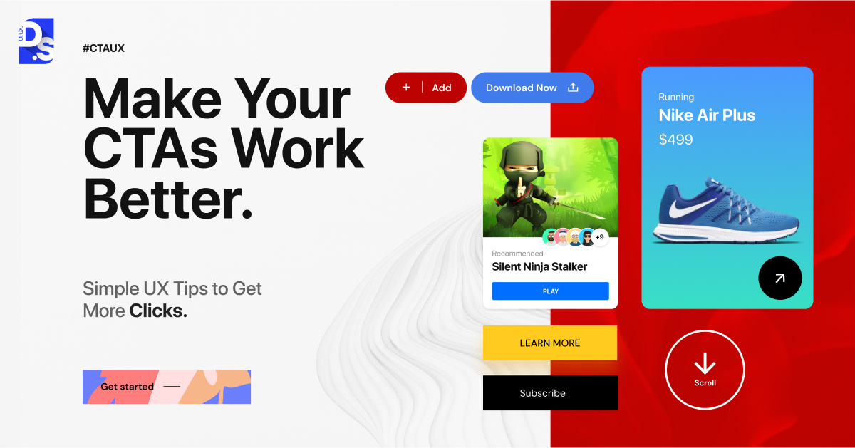 design__studio's tweet image. Your CTA button shouldn’t just look good — it should work smart.
Here are quick UX tricks to boost clicks and keep users happy.
Which one will you try first?
.
.
.
#uxdesign #uxtips #uiuxdesign #designstudiouiux