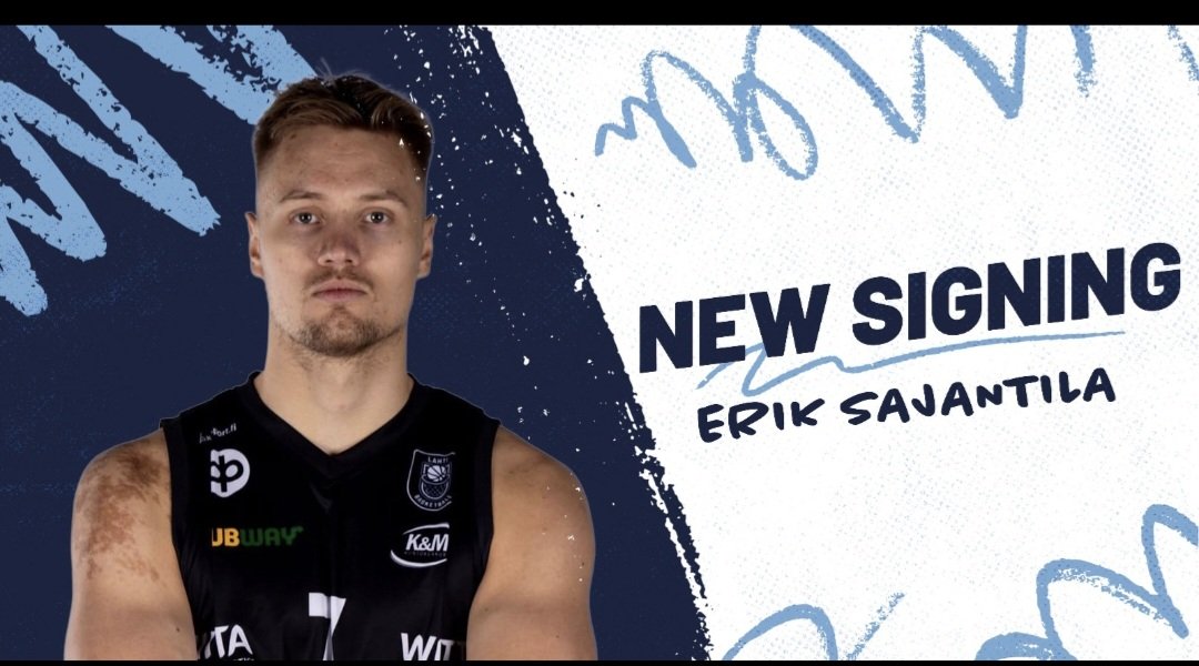 De 23-jarige Fin Erik Sajantila is de tweede aanwinst van <a href="/LandstedeBasket/">Landstede Hammers</a>. Lees hieronder het nieuwsbericht op de site.

Welcome Erik!

landstedehammers.nl/erik-sajantila…

#hammertime #landstedehammers