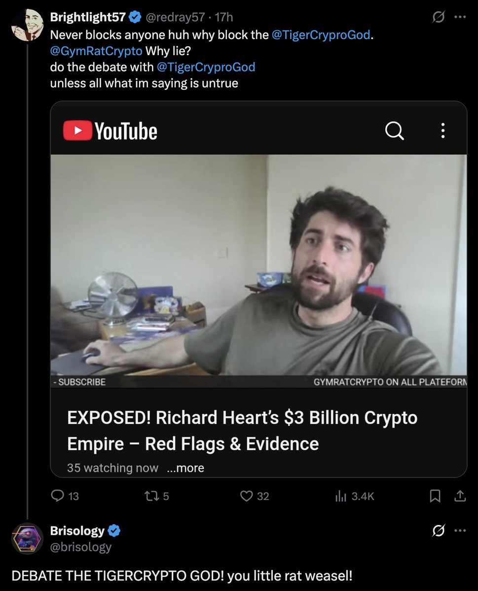 IN TODAYS NEWS: <a href="/brisology/">Brisology</a> comments are going underrated

#PulseChain Rat Weasel 💀