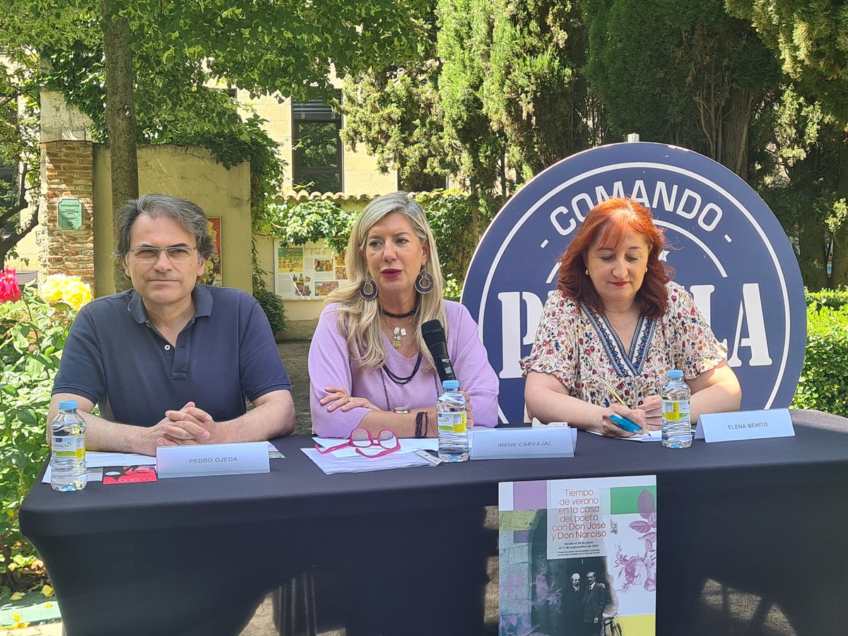 🔴 DIRECTO | Presentamos la programación Tiempo de verano en la casa del poeta

Puedes seguir la rueda de prensa aquí 🔗 instagram.com/p/DK1V9ZuNc_3/…