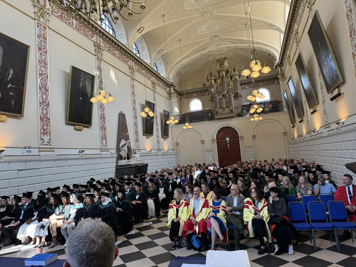 Joe Harbison (@2013_sylvius) on Twitter photo Today all of us in <a href="/TrinityMed1/">School of Medicine, Trinity College Dublin</a> are celebrating the commencements for our classes of Radiation Therapy, Occupational Therapy and Physiotherapy for 2025.
We’re all hugely proud of them all and hope they all have a wonderful day. The sun has even come out to celebrate! ☀️ Today all of us in <a href="/TrinityMed1/">School of Medicine, Trinity College Dublin</a> are celebrating the commencements for our classes of Radiation Therapy, Occupational Therapy and Physiotherapy for 2025.
We’re all hugely proud of them all and hope they all have a wonderful day. The sun has even come out to celebrate! ☀️