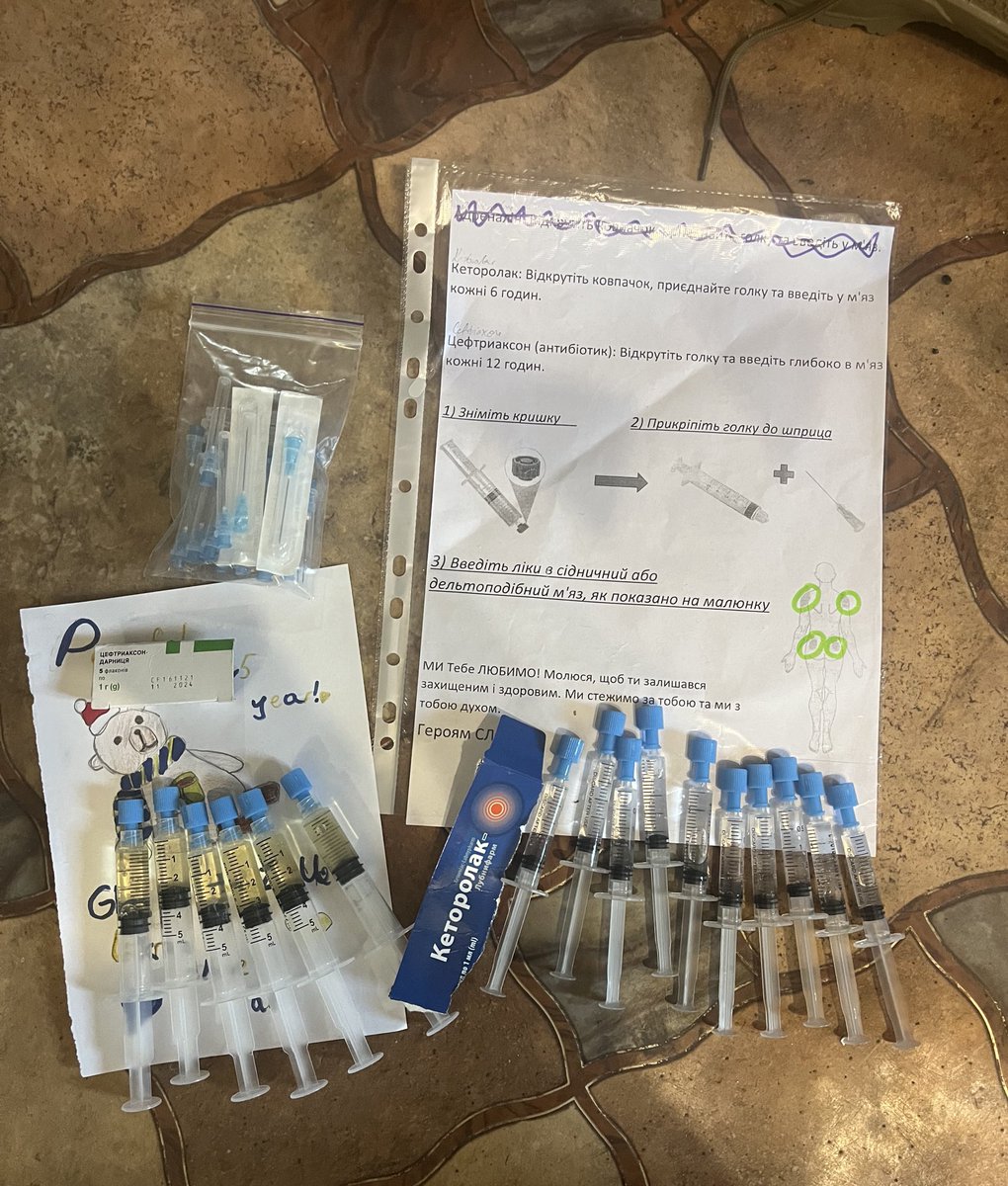 bekamaciorowski's tweet image. My nurse and I are constantly preparing medical packages to be delivered to our wounded soldiers via drone. I never imagined modern day combat medicine would look like this, but here we are.