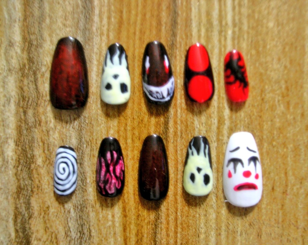 Nails nails nails ก₍⸍⸌̣ʷ̣̫⸍̣⸌₎ค

#NailArt