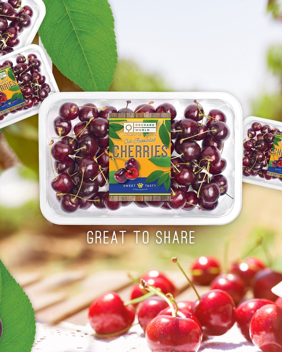 OrchardWorld_'s tweet image. We are pleased to say that our OrchardWorld 700g Family Pack of Cherries is being ranged exclusively with Ocado.com , where you will find most of our range. This line will run through to the end of the season around August time.
#cherries #ocado #orchardworld