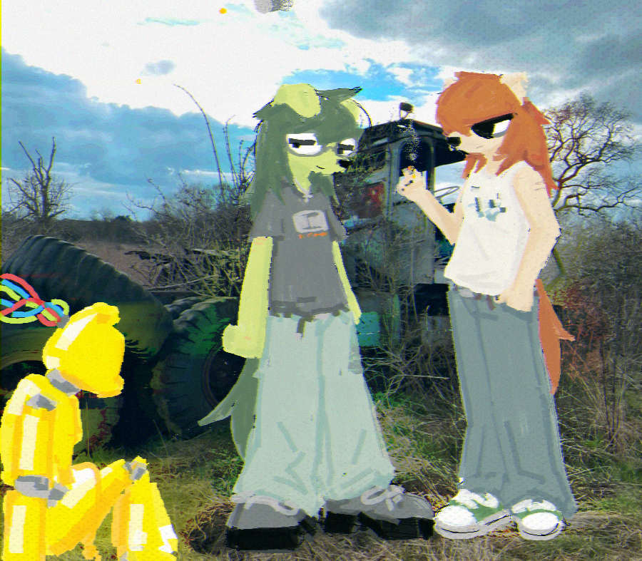 xGreen_Thingx's tweet image. version of my last post with a bg that i didn&apos;t like as much