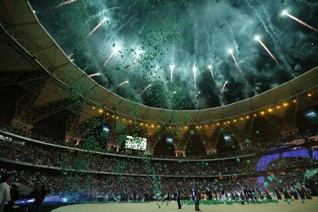 الجماهير العراقية والاماراتية والعمانية والإندونيسية 

حياكم الله في عاصمة الرياضة 🇸🇦

في الملحق الآسيوي شهر اكتوبر، مرحبًا بالجميع ♥️