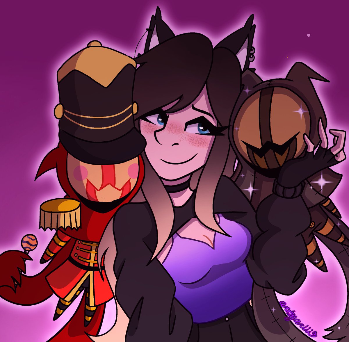 lil drawing of my two fav metros! 💛❤️

ft: Nutella Jr. and Nog 

#LoomianLegacy #loomianlegacyart