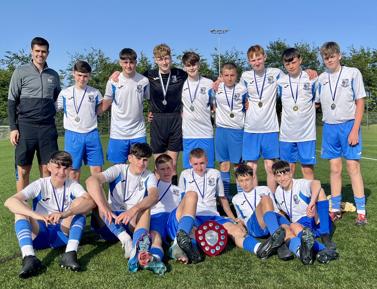 ⭐️💙Beath Stars!💙⭐️
Our S3s had their League final last night vs <a href="/AuchmutyHS/">Auchmuty High School</a>
2-0 win! 
Goals from JJ Hardie &amp; Ollie Anderson
🏆League &amp; Fife Cup DOUBLE!🏆
This brings the football season at Beath to an end.
<a href="/teambeathhwb/">#teamBeath💙</a> won 3 of the 5 football finals they played! 🙌🏻
#teamBeath