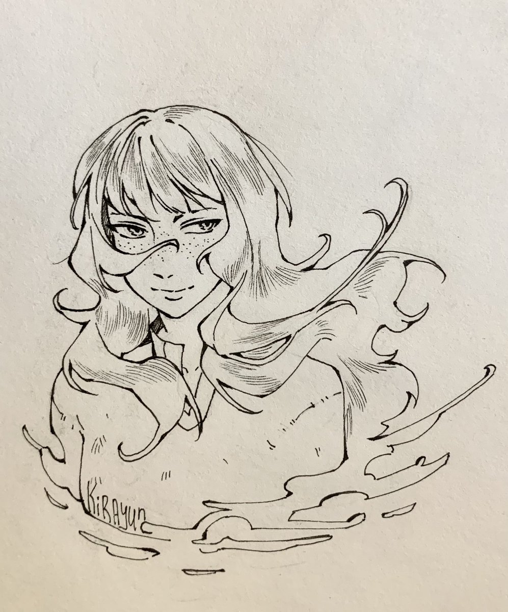 _Kirayun_'s tweet image. Random Camilla sketch I did in my free time for @KaizokunoYume
I made her look so devious I don’t know why lmao
She’s up to something