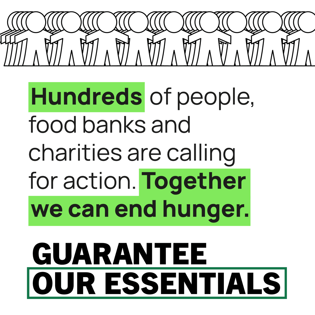 ❗ 9.3 MILLION people are facing hunger and hardship in the UK.
We’re joining @trusselluk, <a href="/jrf_uk/">Joseph Rowntree Foundation</a> and 100s of people in Parliament to call on MPs to act.
The Government must commit to an #EssentialsGuarantee to move us to a future where everyone can afford the essentials.