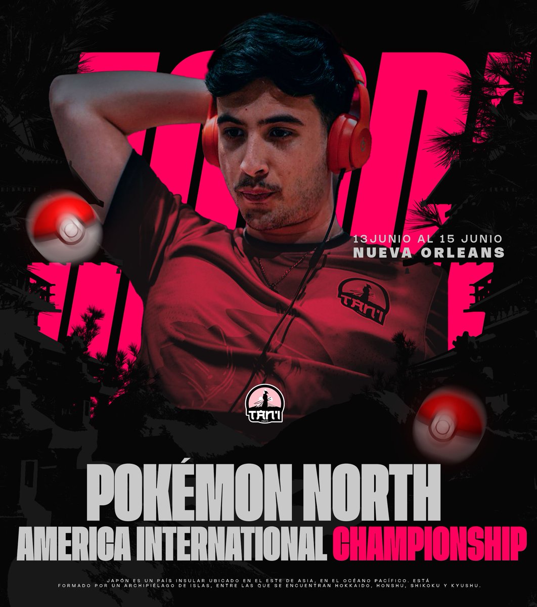 Tan'i (単位) eSports (@taniesportss) on Twitter photo Comienza el North America International Championship en Nueva Orleans🏆
<a href="/CoachFiivee/">Jordi "FiiVee" Casado</a> viaja como un samurái para representarnos compitiendo🥷
El combate ha empezado #LaUNIDADtani 🌸 Comienza el North America International Championship en Nueva Orleans🏆
<a href="/CoachFiivee/">Jordi "FiiVee" Casado</a> viaja como un samurái para representarnos compitiendo🥷
El combate ha empezado #LaUNIDADtani 🌸