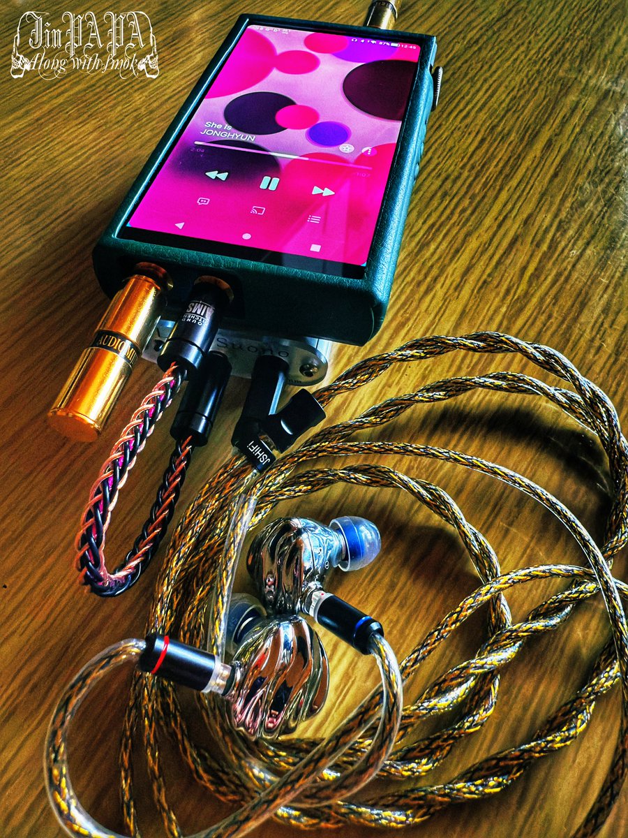 今日は早上がりの日
嬉しい事もありよき日です❤️

TRN SHELLも100時間以上エージング
JSHiFi-Flameでリケーブル🥰

DX180
Luce Suono Edge
TRN SHELL
JSHiFi-Flame
Feaulle Latex H570 
SILVER BULLET 4.4G 
SILVER BULLET USB-CG 
AIMS GLOSS