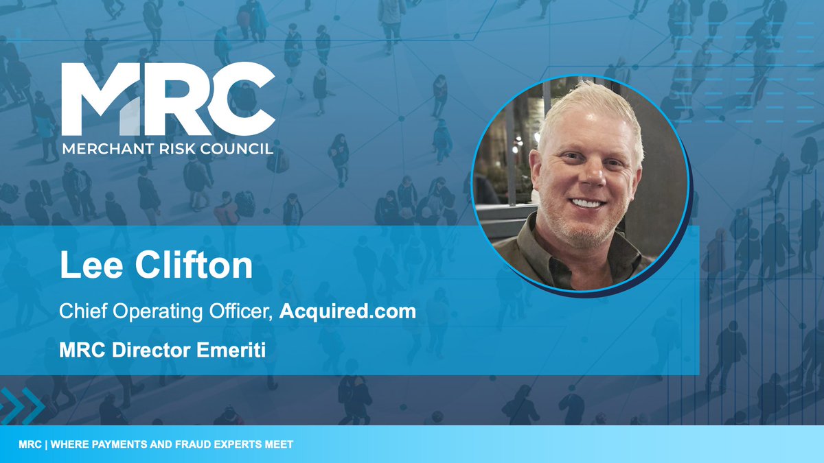 🥂 We're proud to announce that the Merchant Risk Council has recognised our Chief Operating Officer as Director Emeritus. 

This is a distinction that reflects Lee's exceptional leadership and long-standing commitment to the MRC’s mission👏