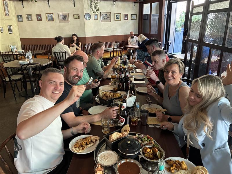 🏁F1 Champions Alert!🏆

Recently, we held an F1-themed internal competition, with our winners earning a well-earned spot on the grid at F1 Arcade in Birmingham.Our top drivers battled it out in style before refuelling with a well-deserved feast at the always incredible Dishoom🥂