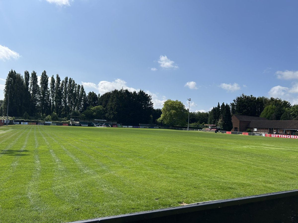 First cut <a href="/SittingbourneFC/">Sittingbourne FC</a> 🔴⚫️