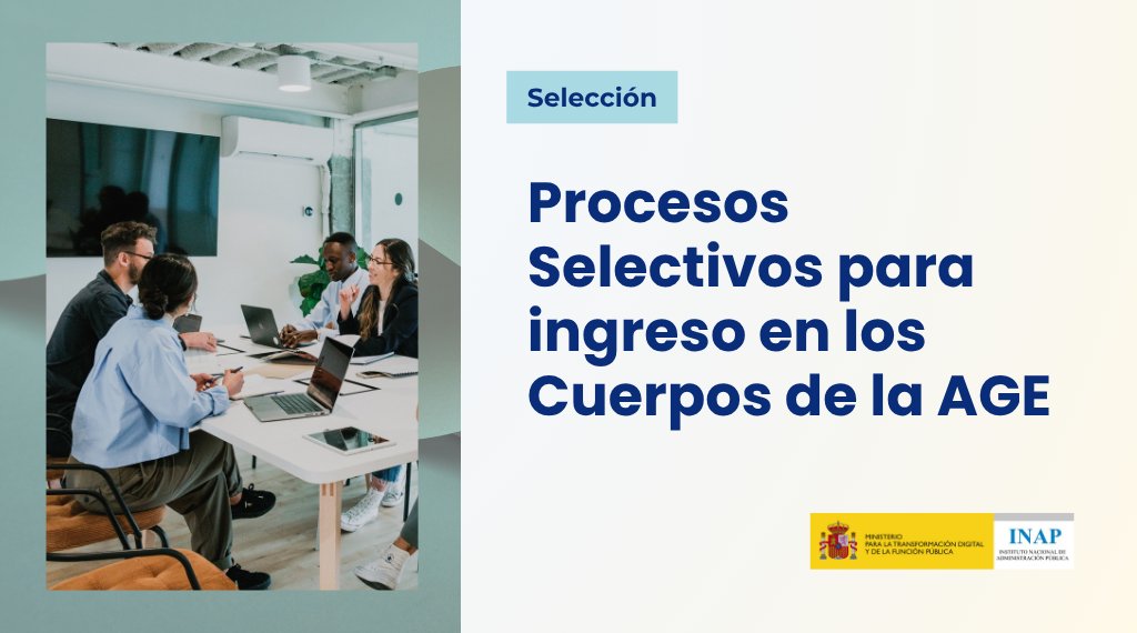 INAP_ES's tweet photo. 📢 Escala Técnica de Gestión de Organismos Autónomos

📑 Realización de prueba única de carácter práctico de la fase eliminatoria del curso selectivo

📅 Sábado, 14 de junio
👥 368 plazas de promoción interna

▶️ Más información👉 https://t.co/adcMTvst2V

🙏 ¡Suerte a tod@s! https://t.co/3OZEAdEJ4x