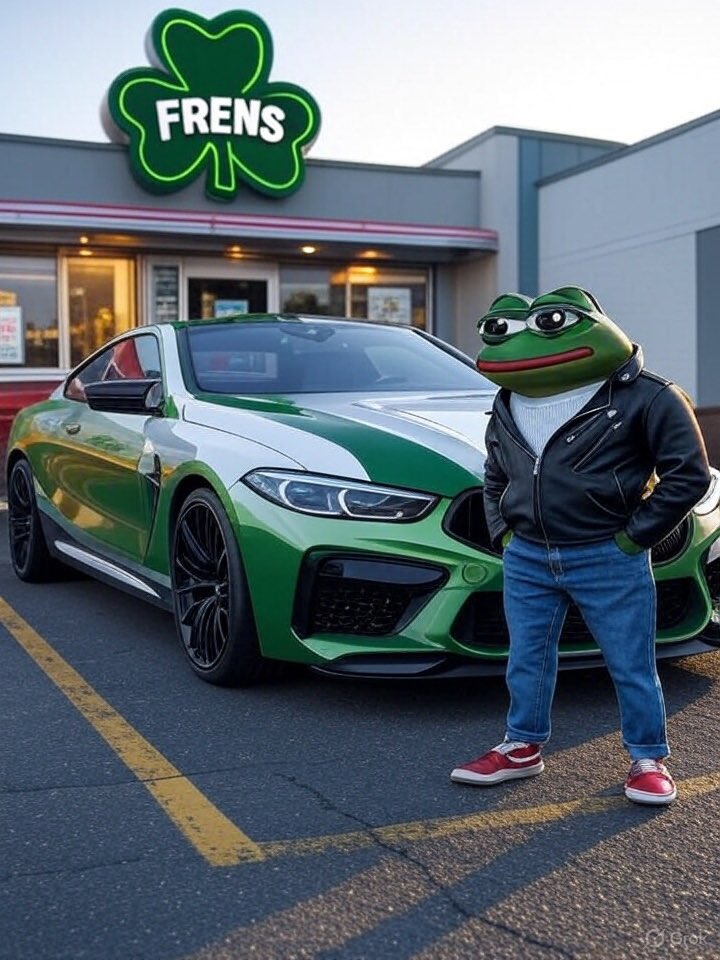 G☘️☘️d M☀️rning 🐸Frens! 
…Stay froggy