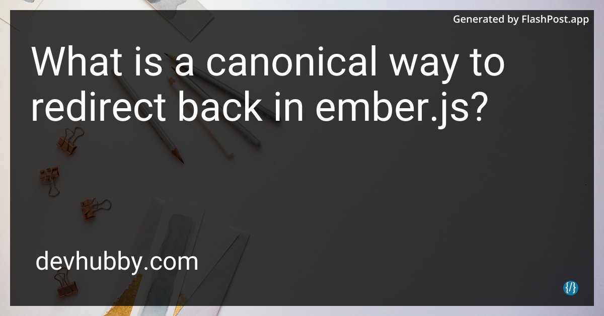 alieGotha's tweet image. So, Ember.js, can you canonically direct me back, or do I follow George the Cat? 🐈

Source: devhubby.com/thread/what-is…

#Tech #Code #EmberJS #CodeLife