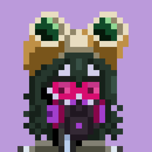 PunksAbstracted's tweet image. Gmabs legends! 🫡 #AbstractedPunks