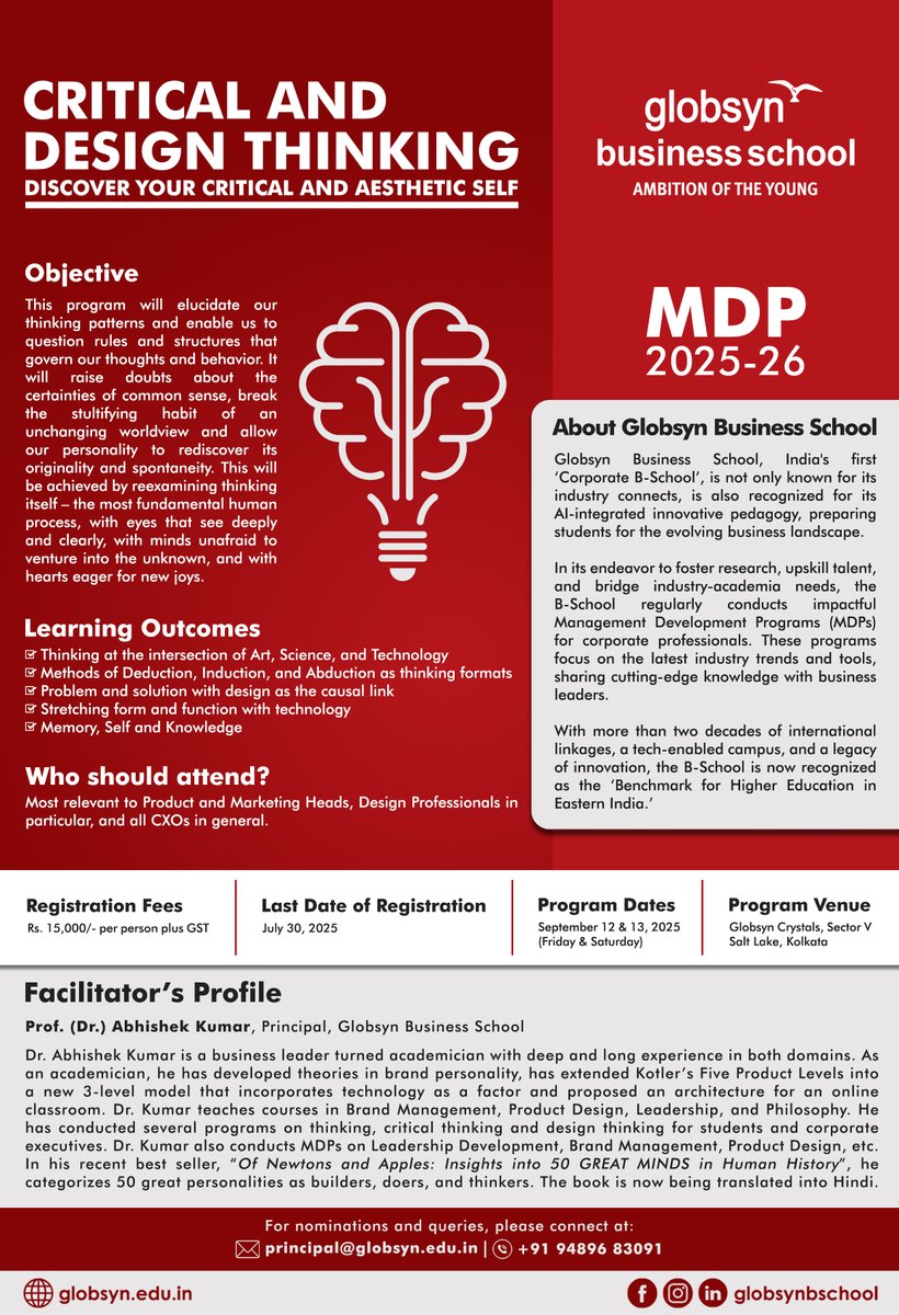 Globsyn Business School tweet media
