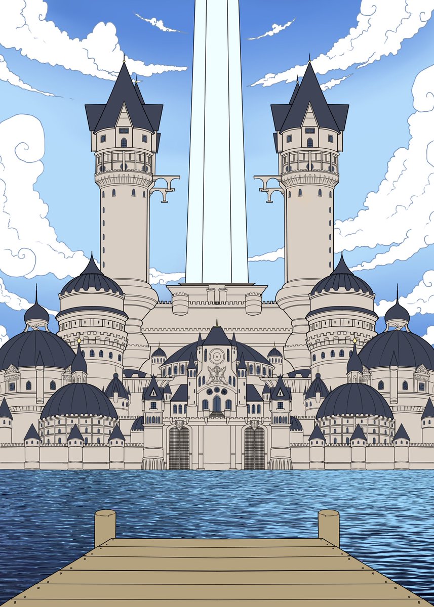 Did a line of Aleksandria  castle :3