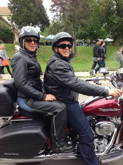 Happy Friday 13th. This was taken on one our rides to Port Dover years ago. #Friday13th