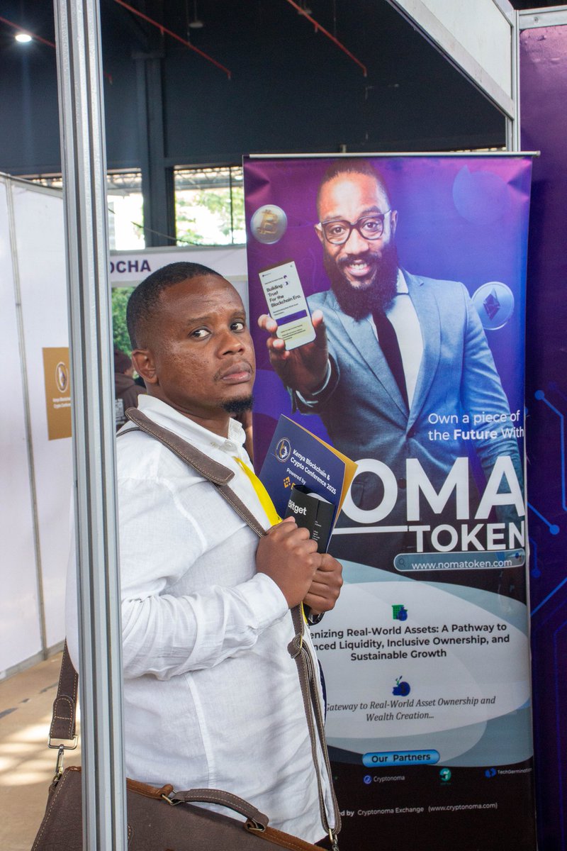 nomachain's tweet photo. ๐ Day 1 of the @KBCC_01 was a blast! ๐
Weโre back at the ASK Dome today for Day 2โyour LAST chance to meet us and dive into blockchain insights. Letโs connect!
๐ ASK Dome, Nairobi
Donโt miss out!
๐https://t.co/gfbWGZLVdO
#BlockchainKenya #KBCC2025 #Nomachain #NOMA #RWAs https://t.co/VAfalZHihg