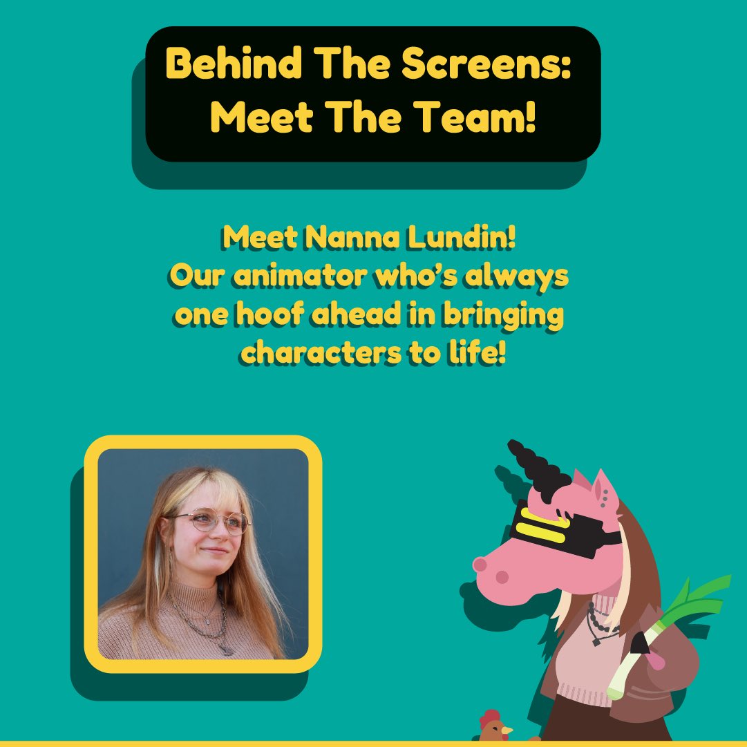 Meet Nanna Lundin, the animator behind our game's expressive characters 🐎🎶

“Getting to animate for a world inspired by music is super exciting!”

🎮 Check out the full interview to discover why her pony is holding a leek 👀

🔗flatponies.com/news/behind-th…

#indiegame #animator