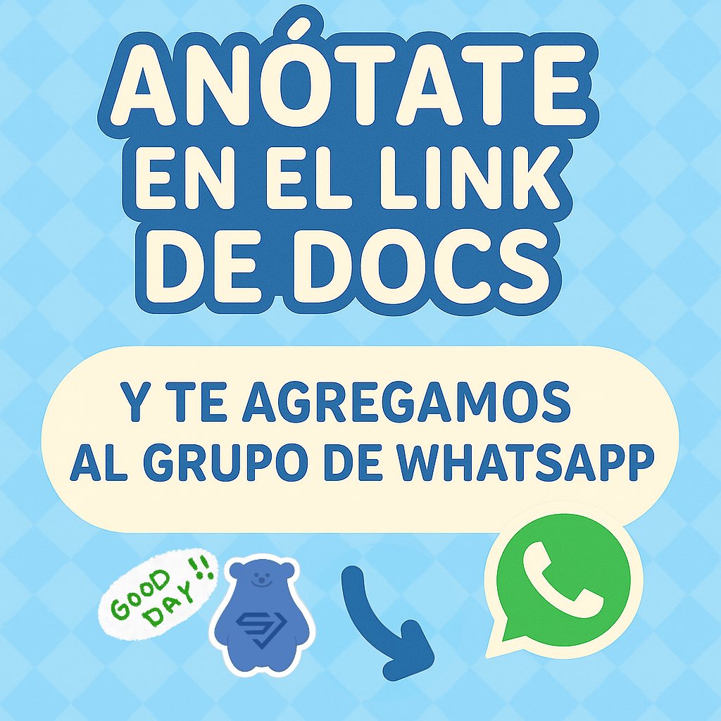 💙 ¿Querés venir al SS10 de Super Junior con nosotrxs?
Anotate en el link de Docs y te sumamos al grupo de WhatsApp donde organizamos el viaje, intentando que sea lo más económico posible y seguro!
Anótate! docs.google.com/forms/d/1oDpLM…

#SuperJuniorInArgentina 
#SUPERJUNIOR 
#SS10