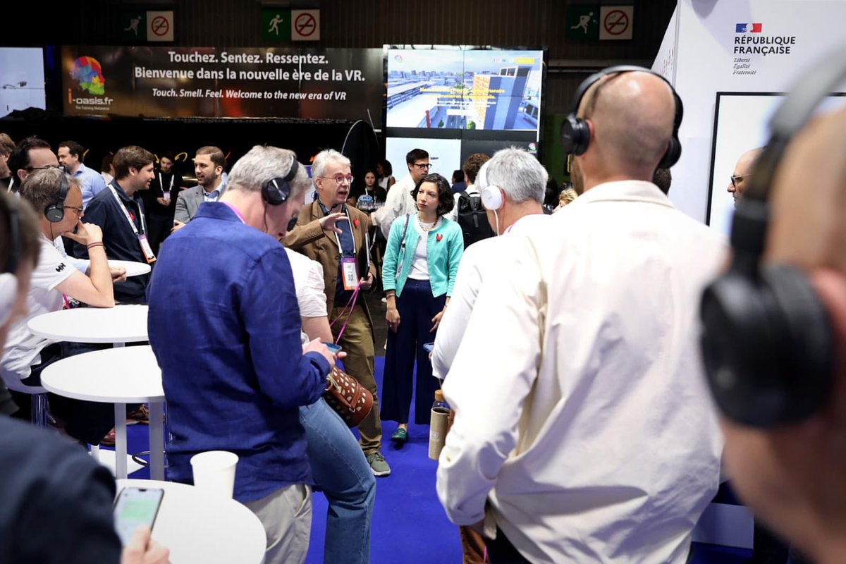 La French Tech (@lafrenchtech) on Twitter photo Visite de <a href="/fdj_united/">FDJ UNITED</a>, 1 des 10 grands groupes engagés pour le milliard d’euros mobilisés à destination des start-up et scale-up françaises 🚀 Visite de <a href="/fdj_united/">FDJ UNITED</a>, 1 des 10 grands groupes engagés pour le milliard d’euros mobilisés à destination des start-up et scale-up françaises 🚀