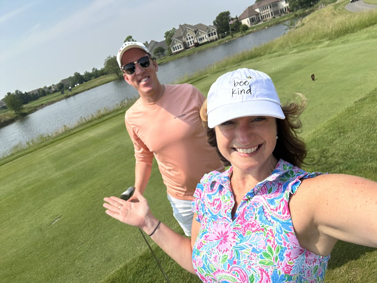 Meredith Garofalo (@garofalowx) on Twitter photo Look who joined me for 9 yesterday at Golf Club of Dublin!
When a meteorologist says its a good day for golf, a tee time is a must after work.
Thanks for coming out with me, <a href="/AaronWhiteTV/">Aaron White</a> it was a fun afternoon despite the heat (and a few rough shots lol ⛳️) Look who joined me for 9 yesterday at Golf Club of Dublin!
When a meteorologist says its a good day for golf, a tee time is a must after work.
Thanks for coming out with me, <a href="/AaronWhiteTV/">Aaron White</a> it was a fun afternoon despite the heat (and a few rough shots lol ⛳️)