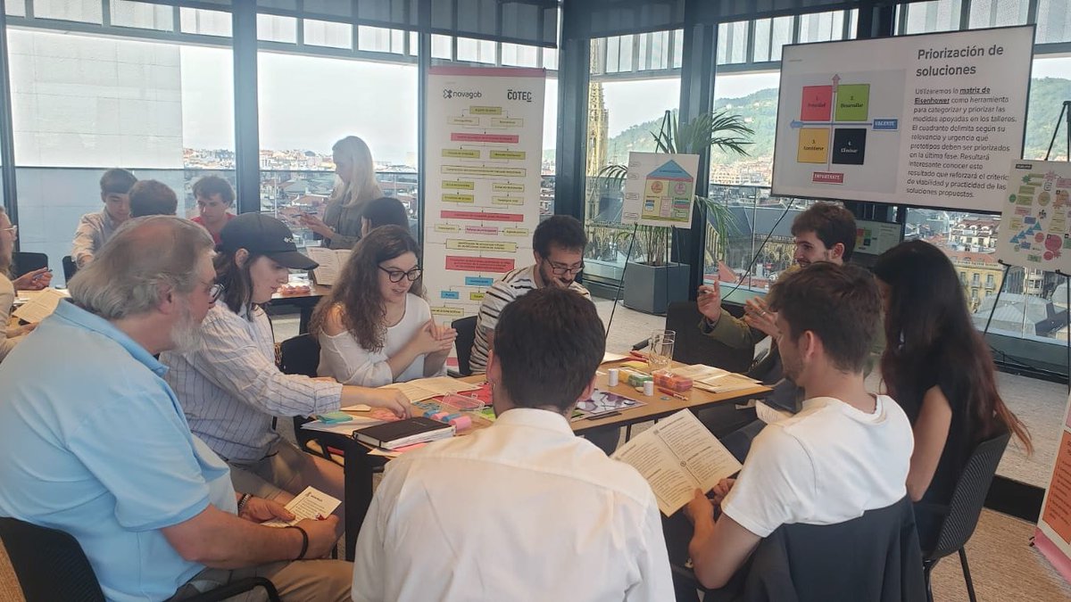 FomentoSS's tweet photo. @COTEC_Innova-ko kide gisa, #EKINN @NovaGob-en eta @COTEC_Innova-ren LabVivienda berrikuntza publikoko laborategiaren egoitza izan da. Etxebizitzarako sarbidea ikuspegi #gazte eta #kolaboratibo batetik birpentsatzeko. Ideia eta irtenbide partekatuak sortzeko gune parte-hartzailea https://t.co/BraVK09uPq