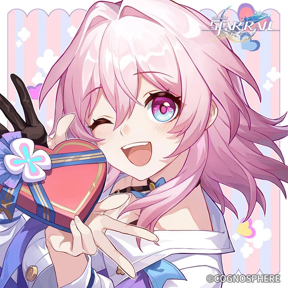 ☆ GIVEAWAY pt2☆   
Hi everyone, I reached more than 50 followers and I'm very thankful for this and as thank you for March 7th mains server, I'm doing another Express Supply Pass giveaway!  

Prize: 
1x Express Supply Pass  

Requirements:  ♡ Like + retweet    

Optional: 
♡