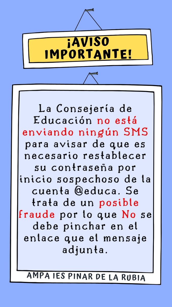 AMPA Pinar de la Rubia (@blogampa) on Twitter photo 