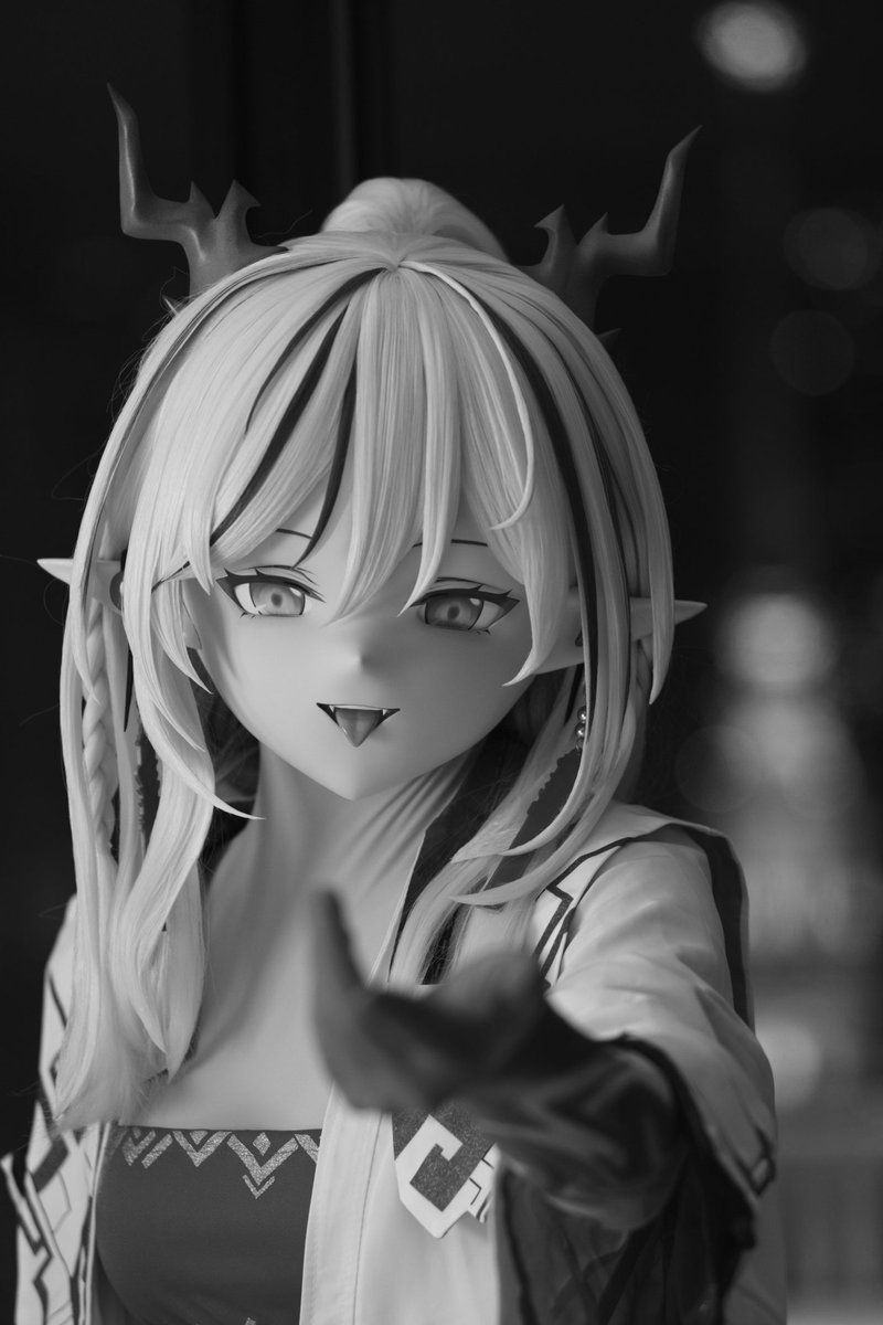 RotiferaD's tweet image. 属于是越贵的器材越难用(?
907折腾了半天拿起MMonochrome发现这才是真神
好哥哥原谅我懒狗直接原图直出了🥹
🎭: @BHYrenxing
📷: @Qingrijiang
#kigurumi #明日方舟 #年