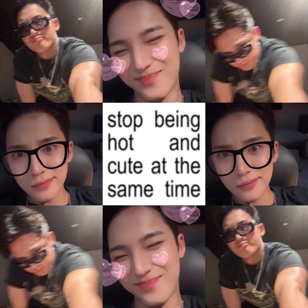 the hottest yet the cutest thing a man could ever do is be kim mingyu