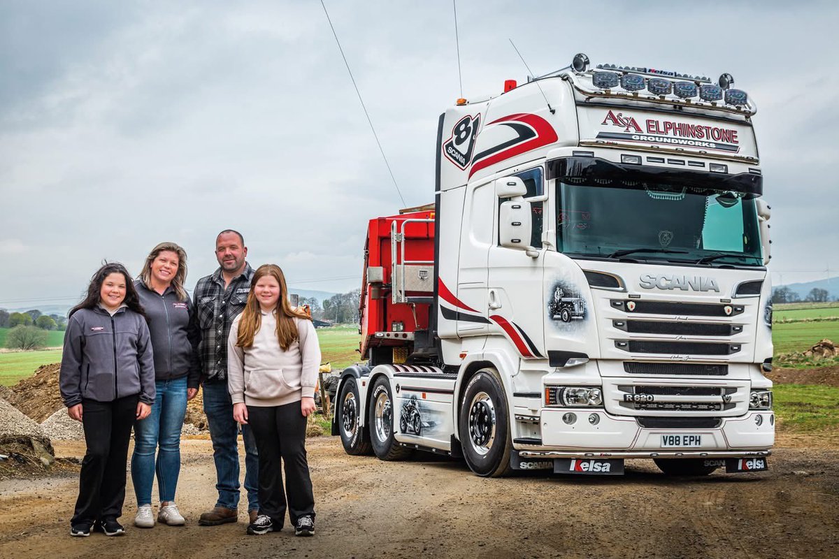 Andrew Elphinstone sold his car &amp; bike to buy an excavator – now A&amp;A Elphinstone Groundworks boasts a fleet of stunning Scanias, incl. a rare R620 &amp; pristine G440. 💪🔥

Full story in our Scania special – out now! 📖👇
truckanddriver.co.uk/digital-edition

#TruckAndDriver #ScaniaSpecial