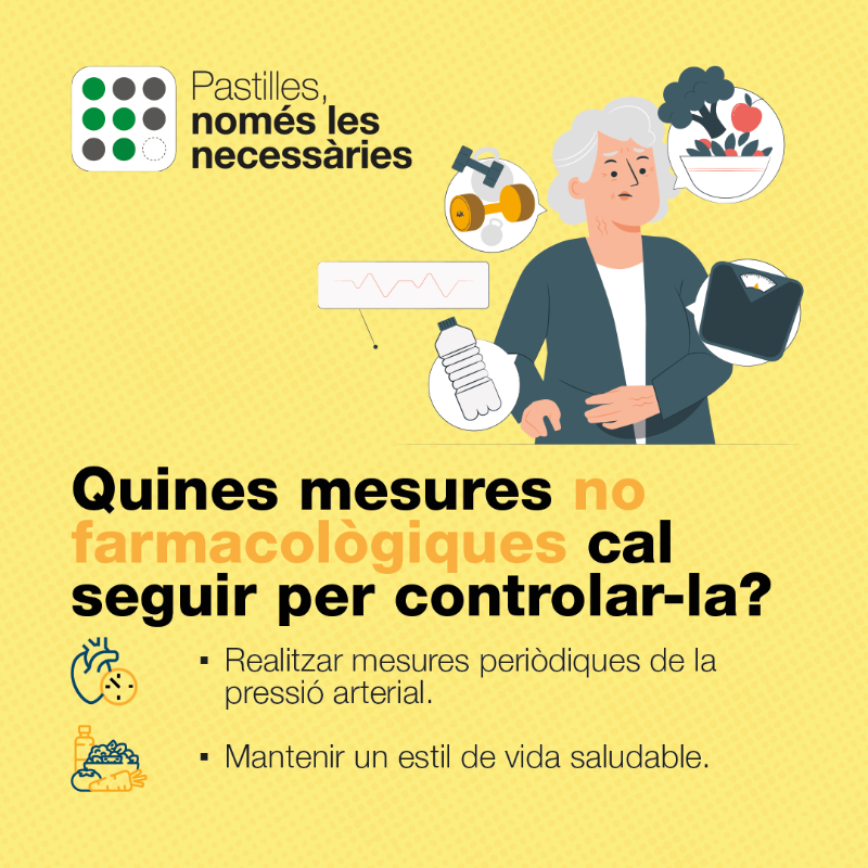 salutcat's tweet photo. ⚠ La hipertensió arterial sovint no presenta símptomes, però pot provocar complicacions.

Controlar-la és clau!

📍 Pren-te la pressió periòdicament

🥗 Segueix un estil de vida saludable